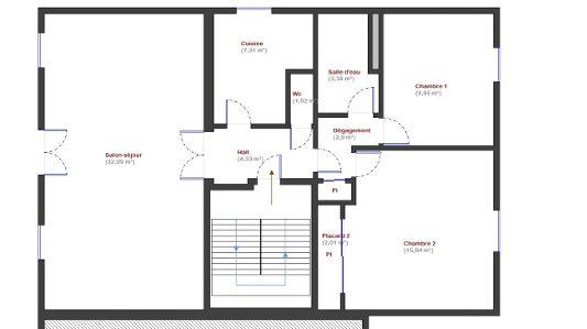 03200 VICHY APPARTEMENT DUPLEX 5 PIÈCES AVEC BALCONNNET AVEC CAVE COEUR DE VILLE