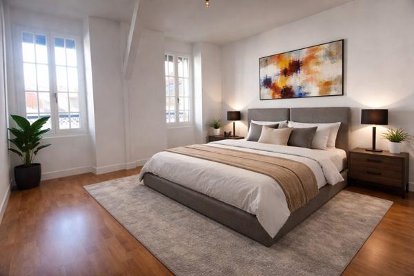 03200 VICHY APPARTEMENT DUPLEX 5 PIÈCES AVEC BALCONNNET AVEC CAVE COEUR DE VILLE