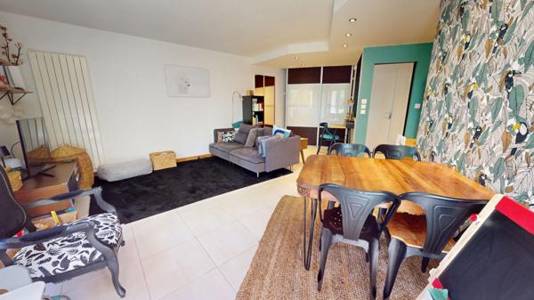 Appartement F3 de 68 m2 - terrasse - garage