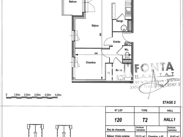 Location Appartement 2 pièces 44.13 m² - 119 AVENUE PIERRE MENDES FRANCE Avrille 49240