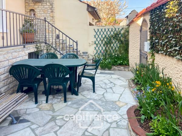 LAGNY SUR MARNE (77) Maison à vendre 3 pièces 59m2 environ - AVEC COUR - SOUS-SOL - GARAGE