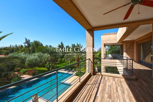 À vendre villa proche des golfs à Marrakech