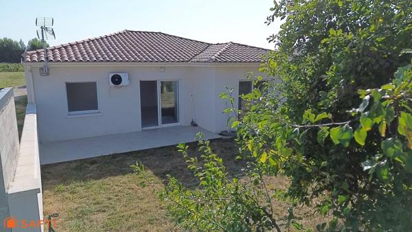 Maison de plain-pied, construite en 2022.