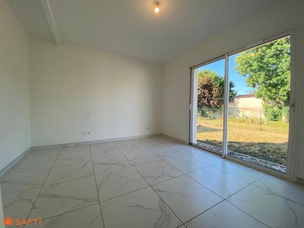 Maison de plain-pied, construite en 2022.