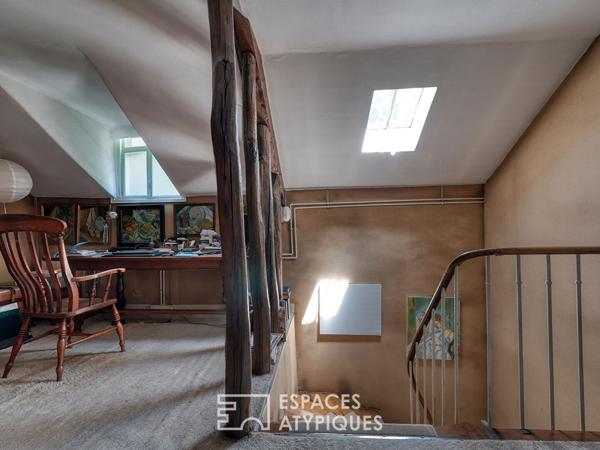 La maison familiale à réinventer avec son jardin dans un quartier recherché