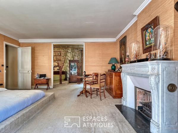 La maison familiale à réinventer avec son jardin dans un quartier recherché