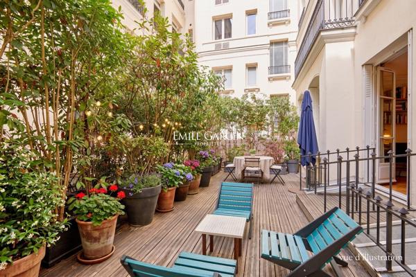 A vendre - appartement -160 m² - Terrasse 32 m² - 75007 - Paris - Carré des Antiquaire
