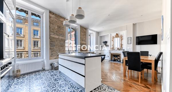 À vendre Appartement 3 pièces 61 m² - Lyon 69001