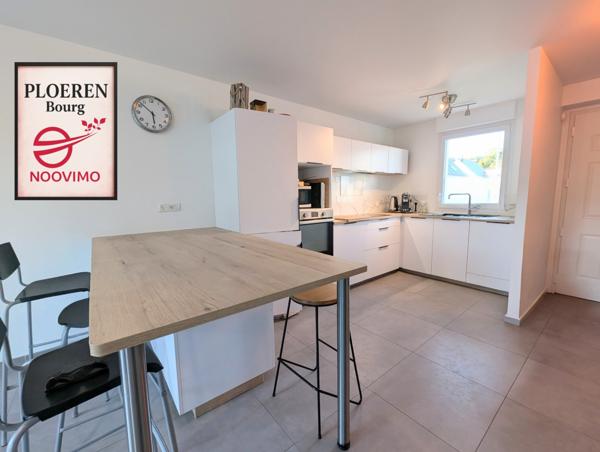 Ploeren bourg : Maison contemporaine DPE A – Vie à pied • Entre Vannes, Auray et le Golfe du Morbihan