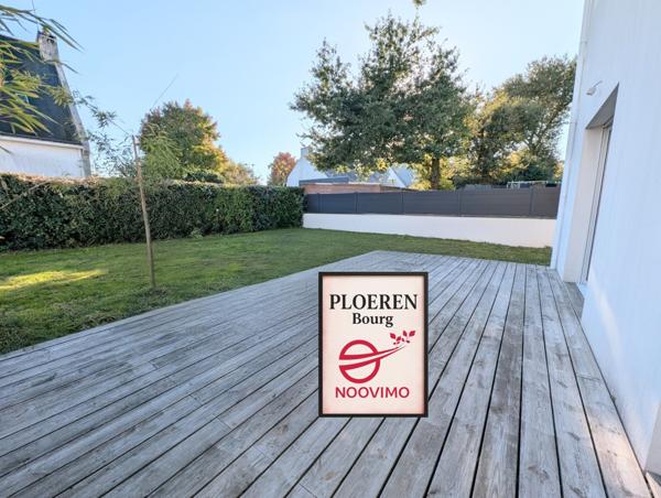 Ploeren bourg : Maison contemporaine DPE A – Vie à pied • Entre Vannes, Auray et le Golfe du Morbihan