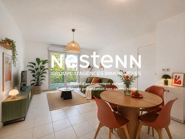 Appartement T2  de 40.75 m2 avec balcon BRON 69500