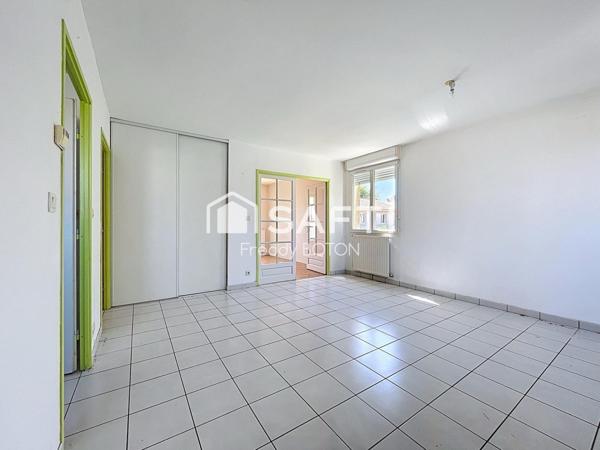 Pavillon de plain pied, 2 chambres,76m2