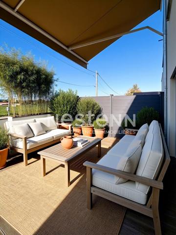 Appartement 3 pièces au rez-de-chaussée -  Avec terrasse, jardin et garage !
