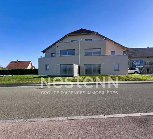 Appartement 3 pièces au rez-de-chaussée -  Avec terrasse, jardin et garage !