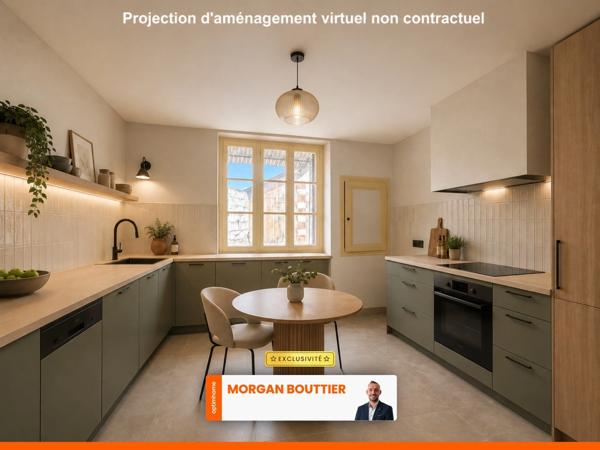 Maison et terrain à bâtir à vendre 5 pièces NOYANT-VILLAGES (49)