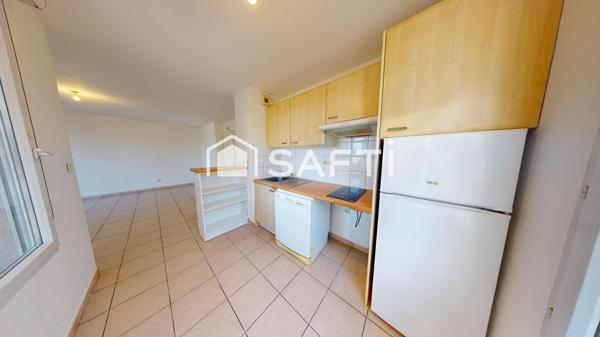 Appartement T3 63m² avec grande terrasse 62m² L'Isle d'Abeau