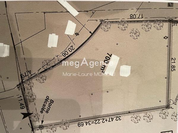 Terrain à SAINT-GEORGES-D'OLERON, 17190 - 700m²