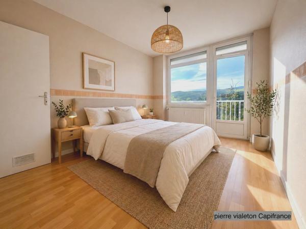 T4 lumineux 83m2 avec garage-Double séjour-2 chambres