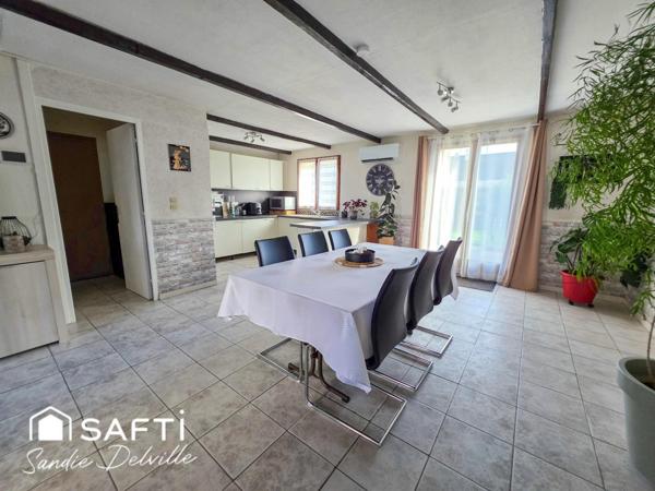 Maison 5 pièces - 3 chambres possibilité d'une 4ème