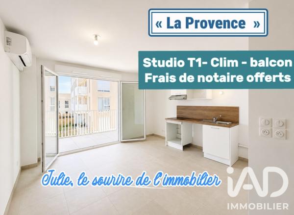 Studio à vendre 26,8 m² Monteux