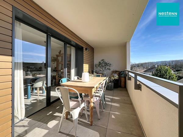 EPAGNY METZ-TESSY _ Appartement 4 pièces de 86 m², avec terrasse, cave, place de parking et garage, à vendre