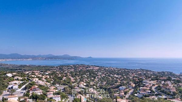 Villa esprit hacienda : volumes d’exception et vue mer panoramique