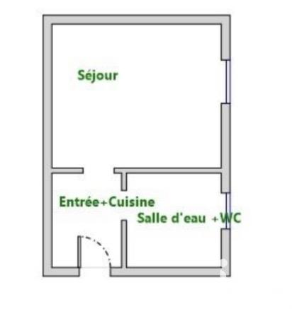 Studio à vendre 11 m² Paris 9