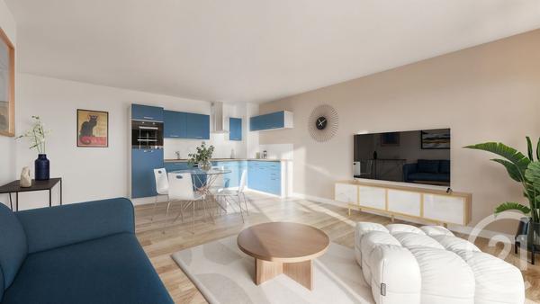 Appartement F3 à vendre  3 pièces - 64,32 m2 ARZON - 56