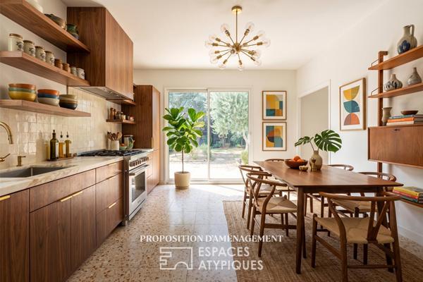 Maison familiale avec jardin au coeur du quartier des Américains à Nantes