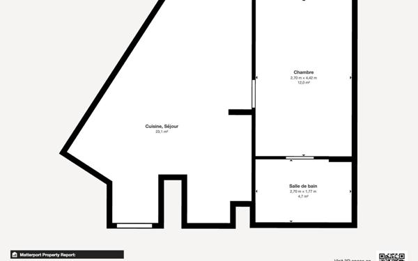 Appartement à vendre    2 pièces • 40,35 m2 Entzheim