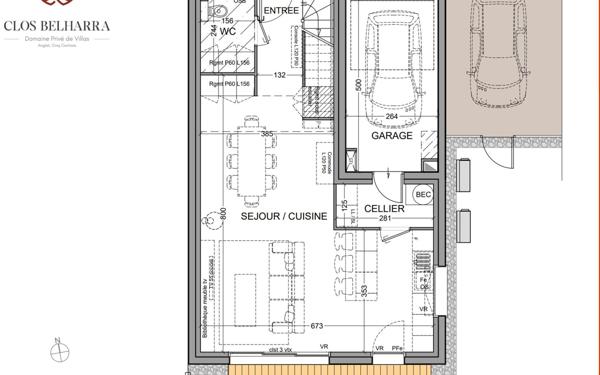 Maison à vendre    5 pièces • 114,97 m2 Anglet