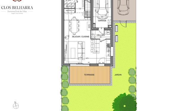 Maison à vendre    5 pièces • 114,97 m2 Anglet