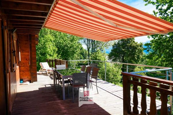 Plateau des Petites Roches (38660) - Chalet en madriers 4 chambres+ studio + carport + jardin
