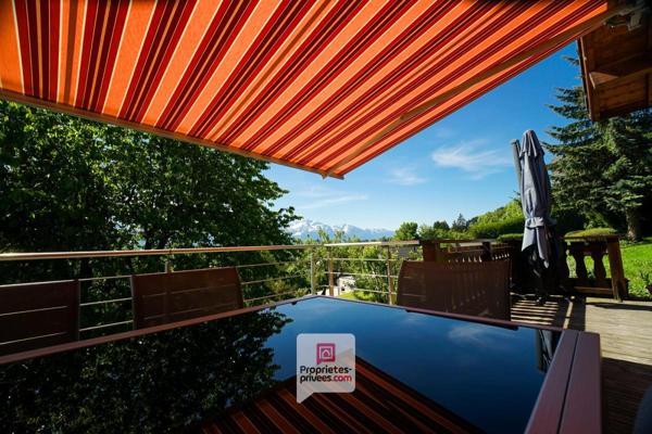Plateau des Petites Roches (38660) - Chalet en madriers 4 chambres+ studio + carport + jardin