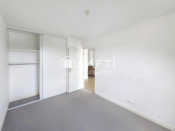 Appartement F2, 47m² avec Balcon et Parking S.Sol