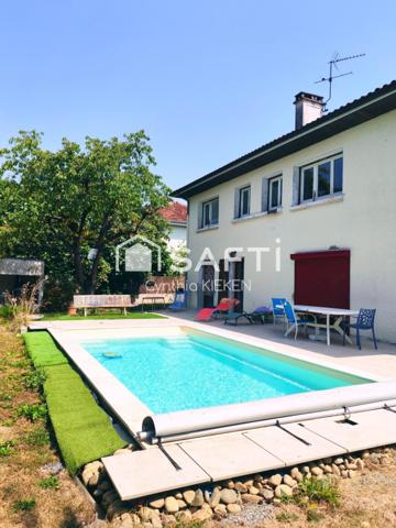 Maison familiale piscine accès PMR
