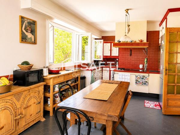 Maison familiale piscine accès PMR