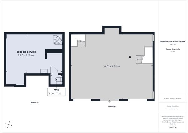 Cession de droit au bail de 56,59 m² Forte visibilité en vente à Nice Wilson (06000)