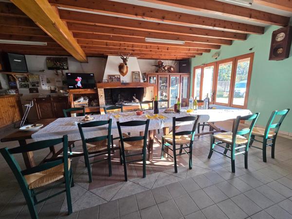 Grand domaine de chasse maisons et salle de réception