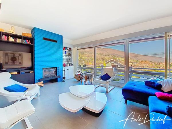 Saint-Jorioz - Villa rénovée 7 pièces - 4 chambres - Petite vue lac d'Annecy