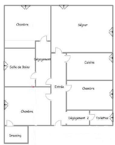 Appartement à vendre 4 pièces 79,58 m² Chartres