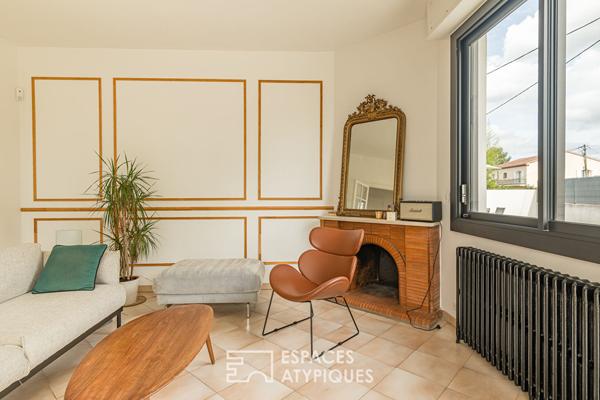 Maison esprit néo basque avec piscine et studio indépendant