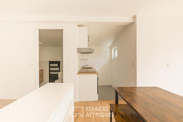 Maison esprit néo basque avec piscine et studio indépendant