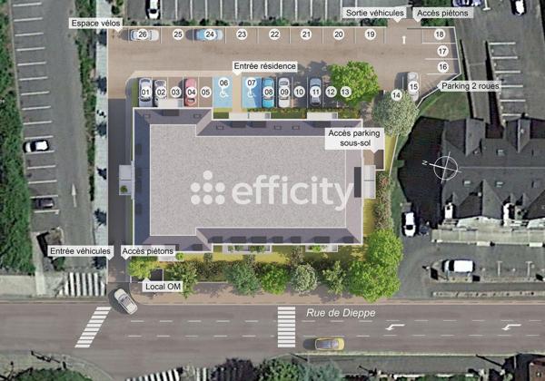 Appartement 2 pièces - 46 m²