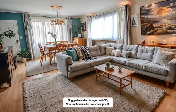 Maison de 5 chambres sur 3 niveaux