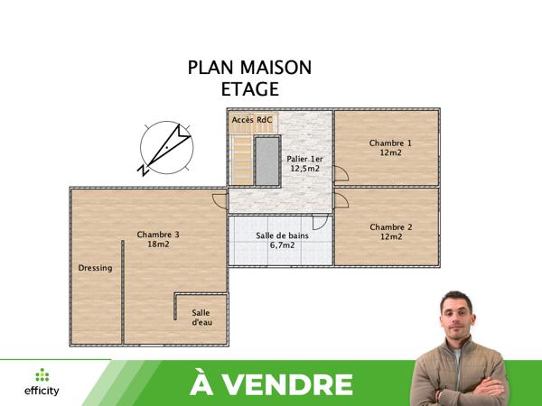 Maison
         5 pièces
        - 184 m² Exclusivité 199 500 € *