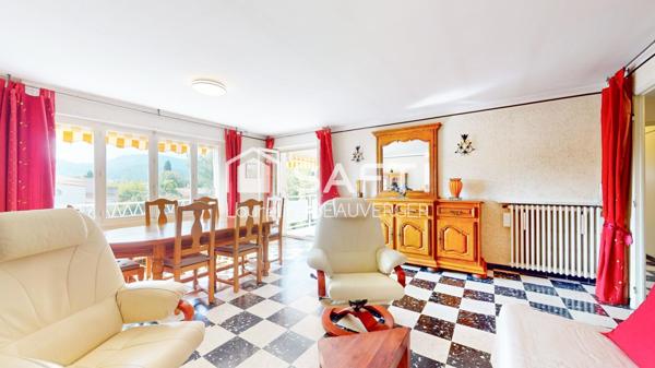 Grande surface habitable avec jardin en centre ville