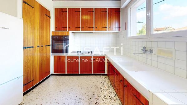 Grande surface habitable avec jardin en centre ville