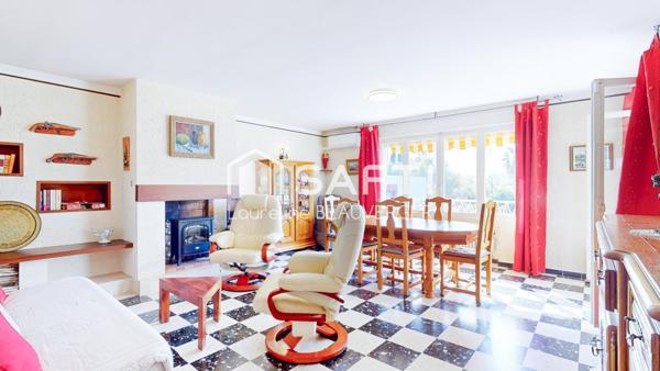 Grande surface habitable avec jardin en centre ville