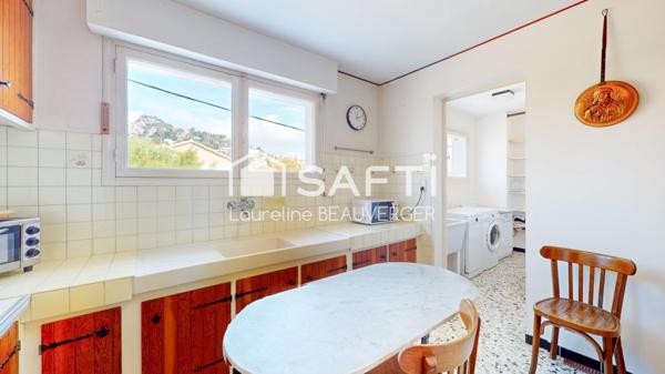 Grande surface habitable avec jardin en centre ville